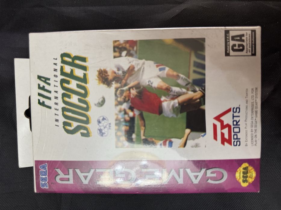 Jogo fifa soccer novo selado game  gear