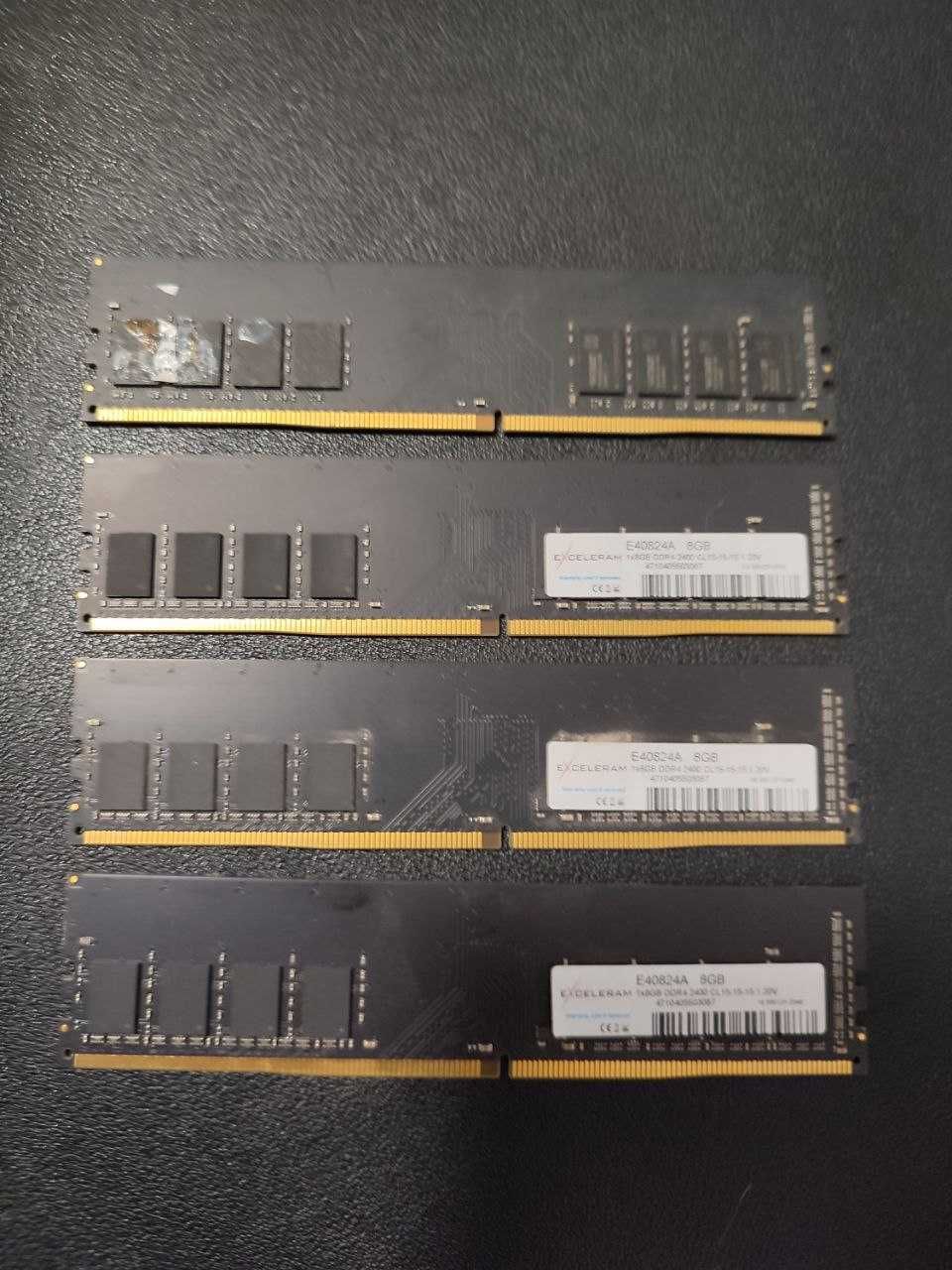 ОЗУ Оперативна пам'ять ddr4 4*8gb 32gb 2400 EXELERAM