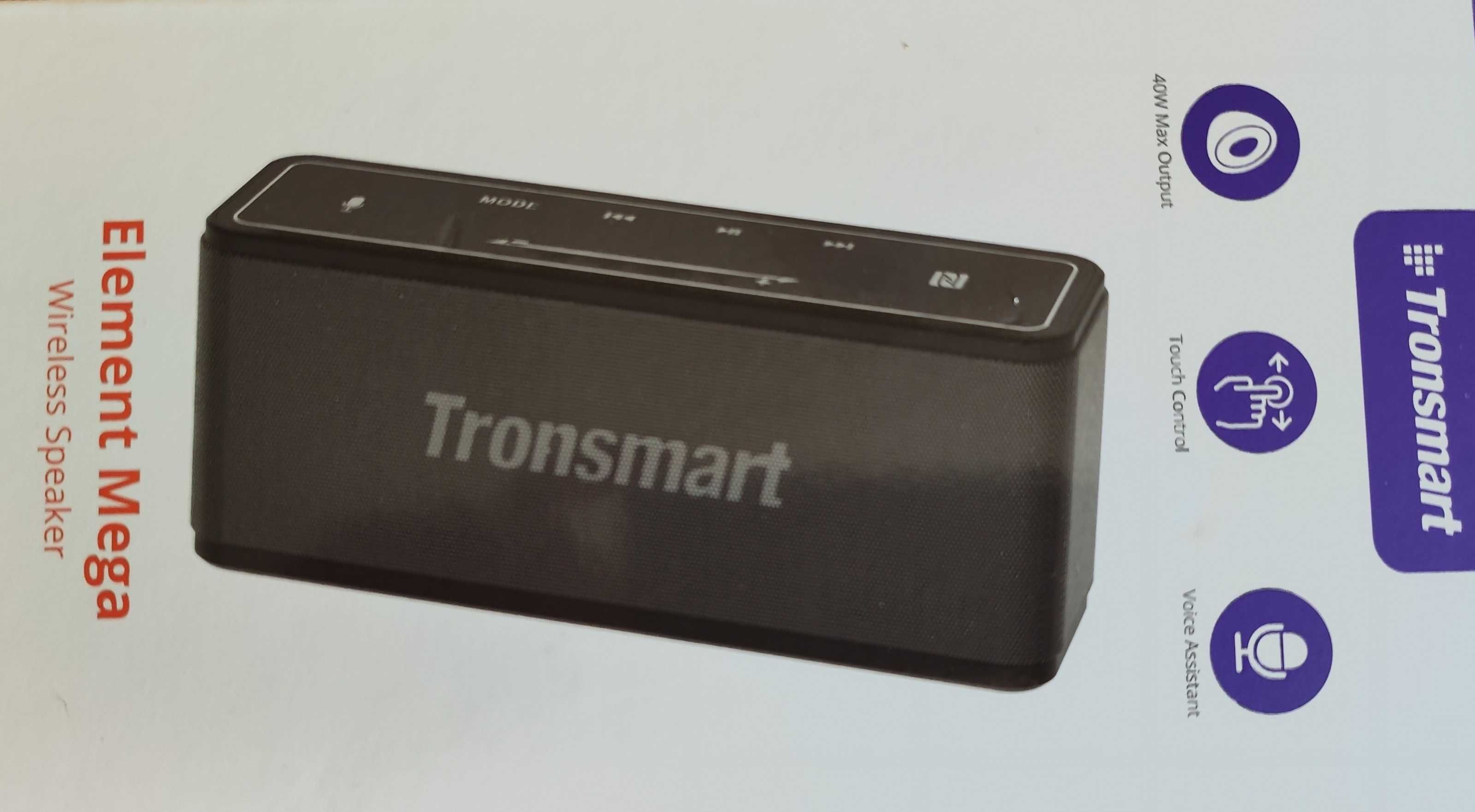 Coluna Bluetooth Tronsmart Elemente Mega 40 W