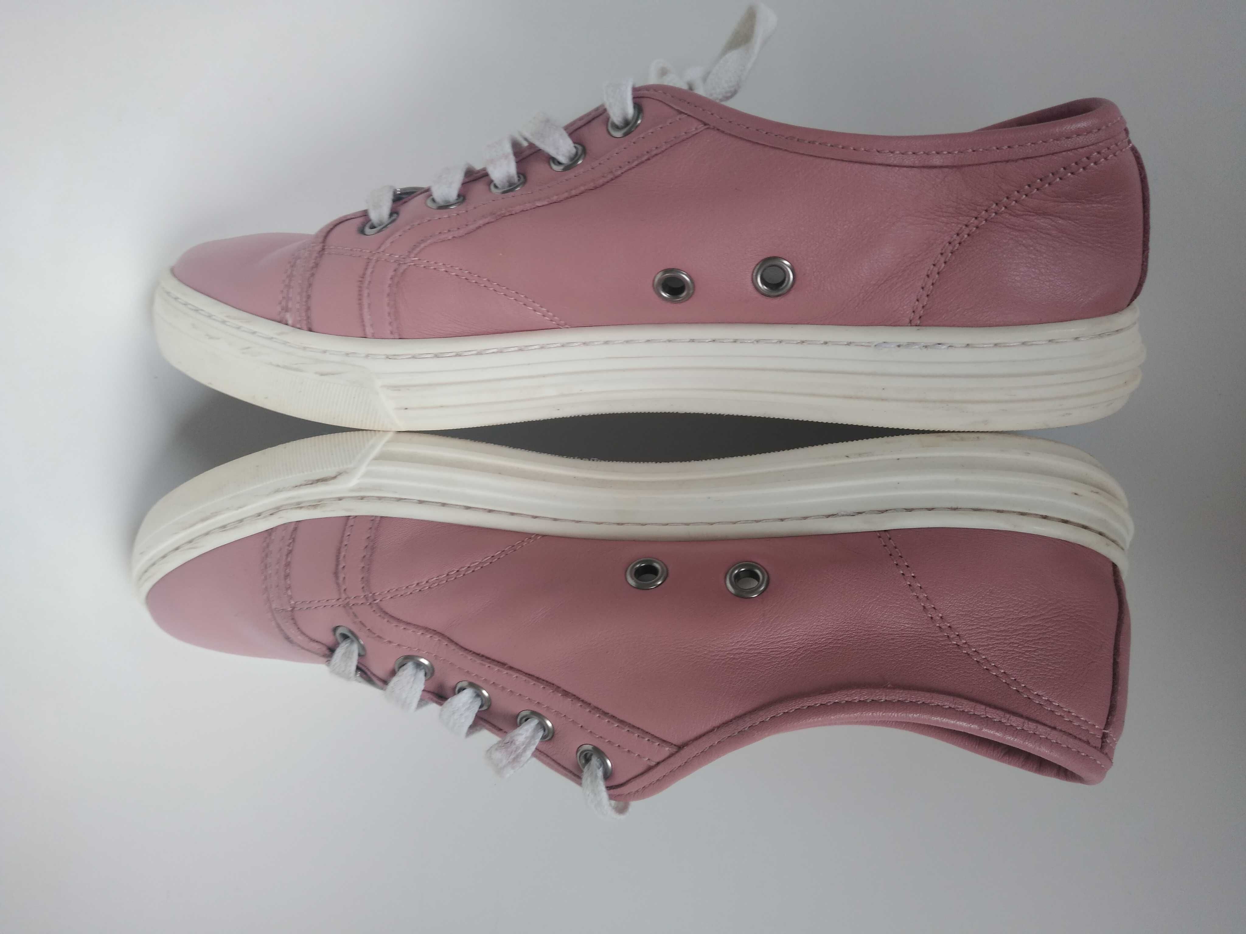Sneakersy Gucci buty skórzane 37