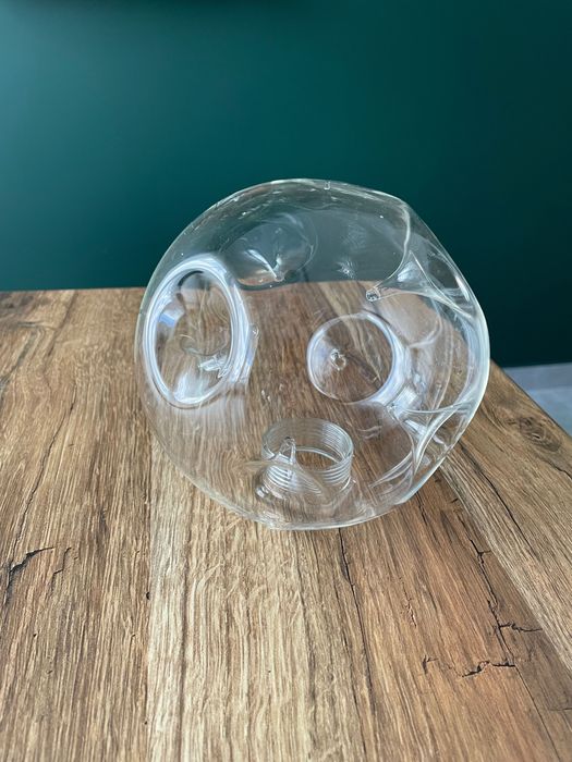 Klosz szklany przezroczysty