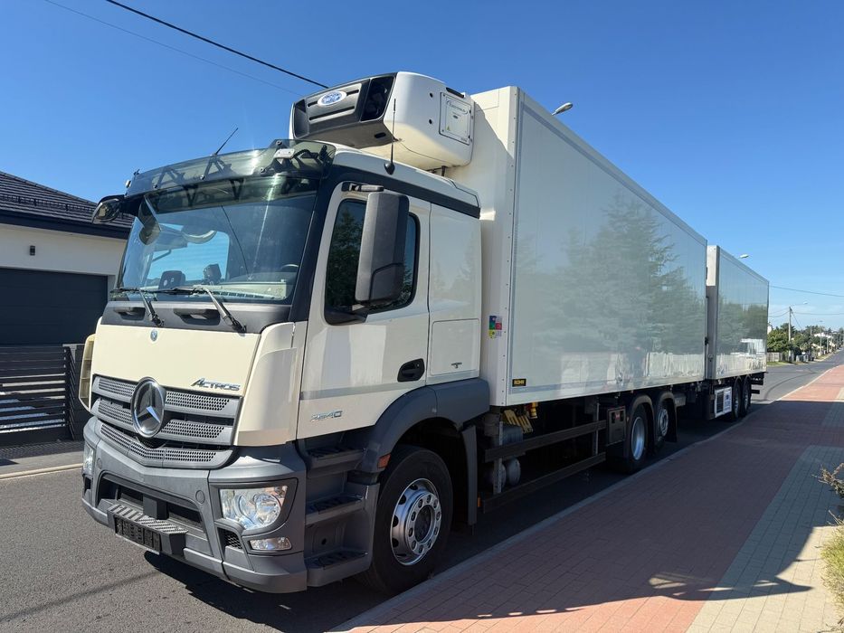 Mercedes-Benz Actros 2540  Zestaw przejazdowy! Tandem!