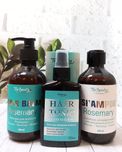Тонік, шампунь для зміцнення волосся Top beauty із розмарином.