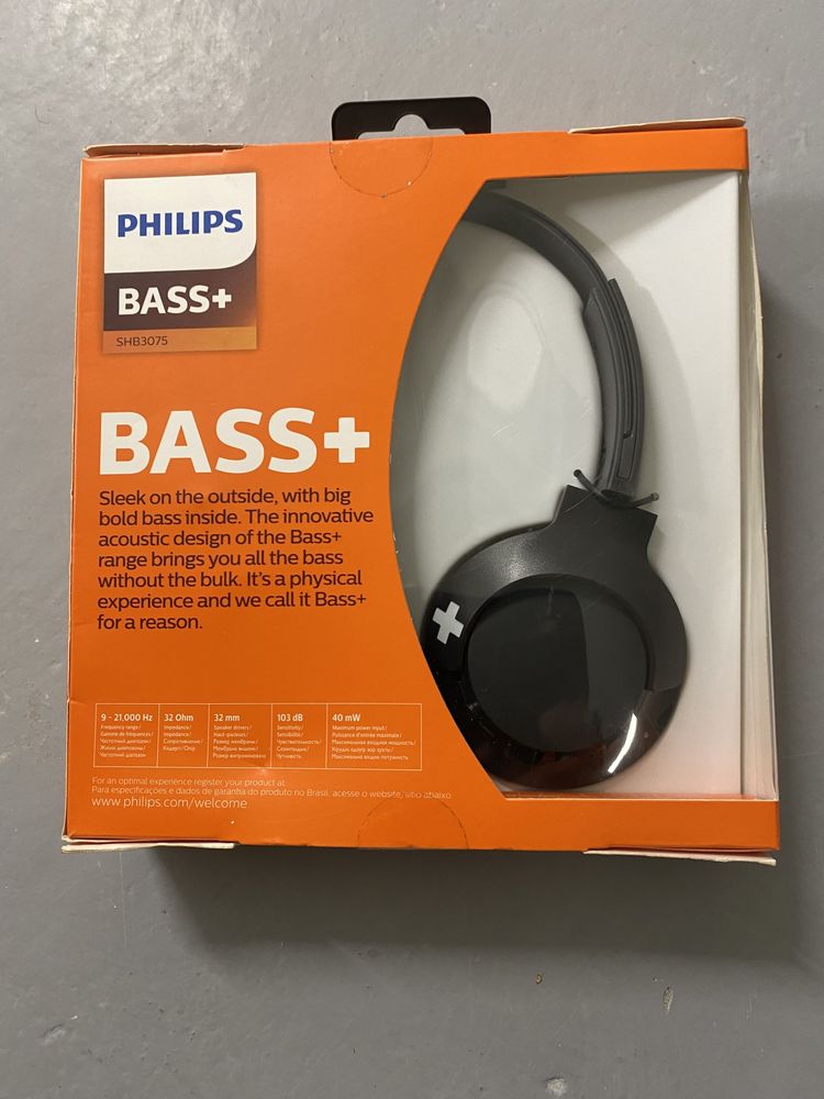 Auriculares Philips Bass +