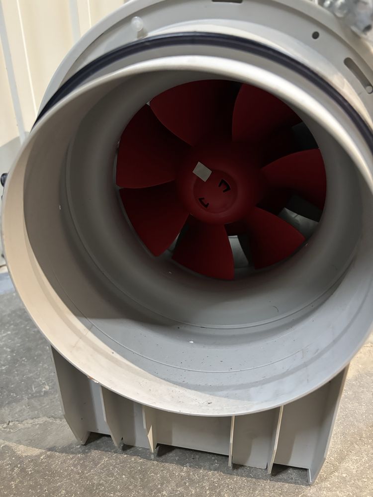 Aspirador centrifugo Axial para conduta