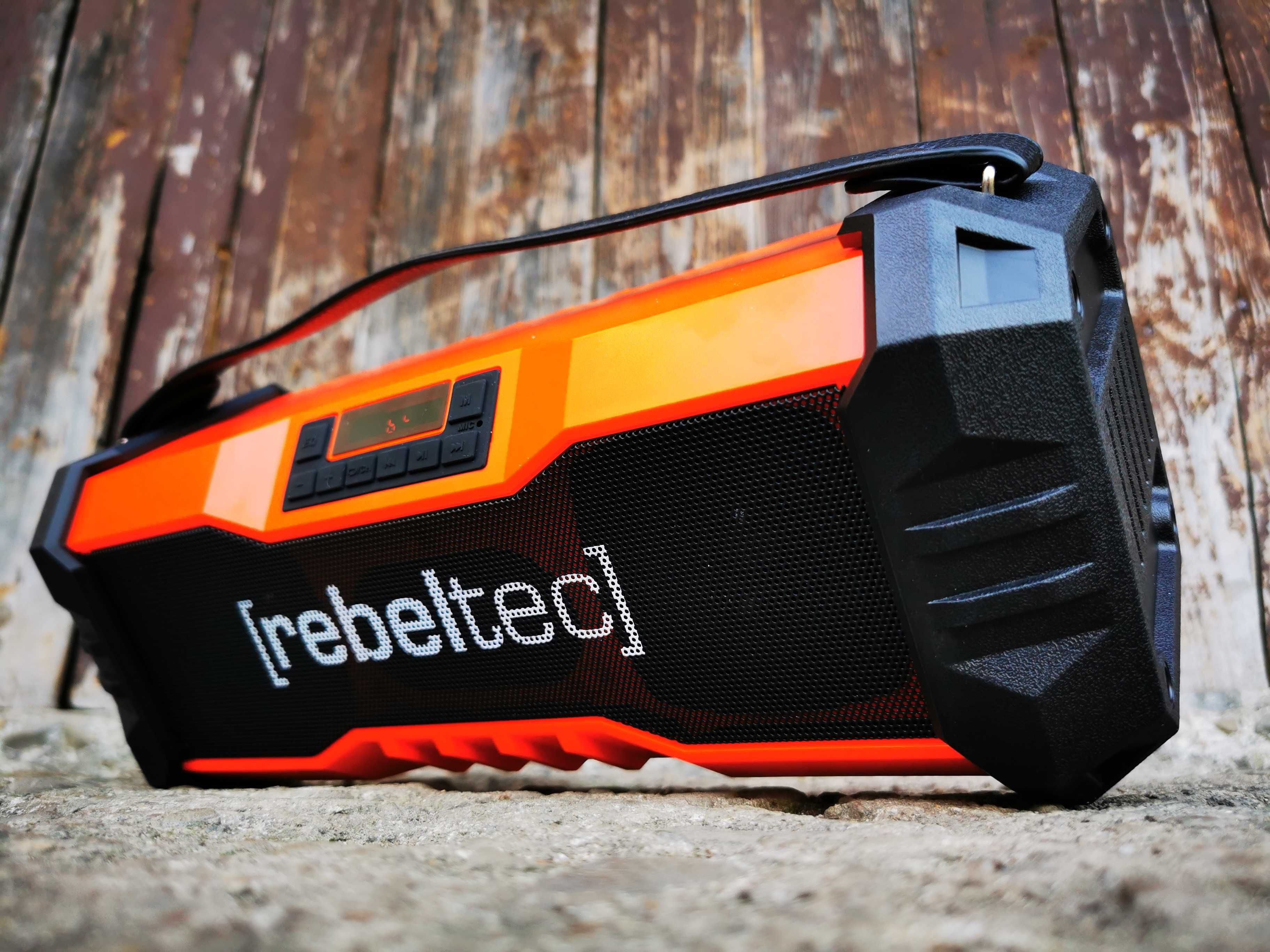 Radioodtwarzacz GŁOŚNIK BLUETOOTH Kolumna Wieża WODOODPORNY Budowlane
