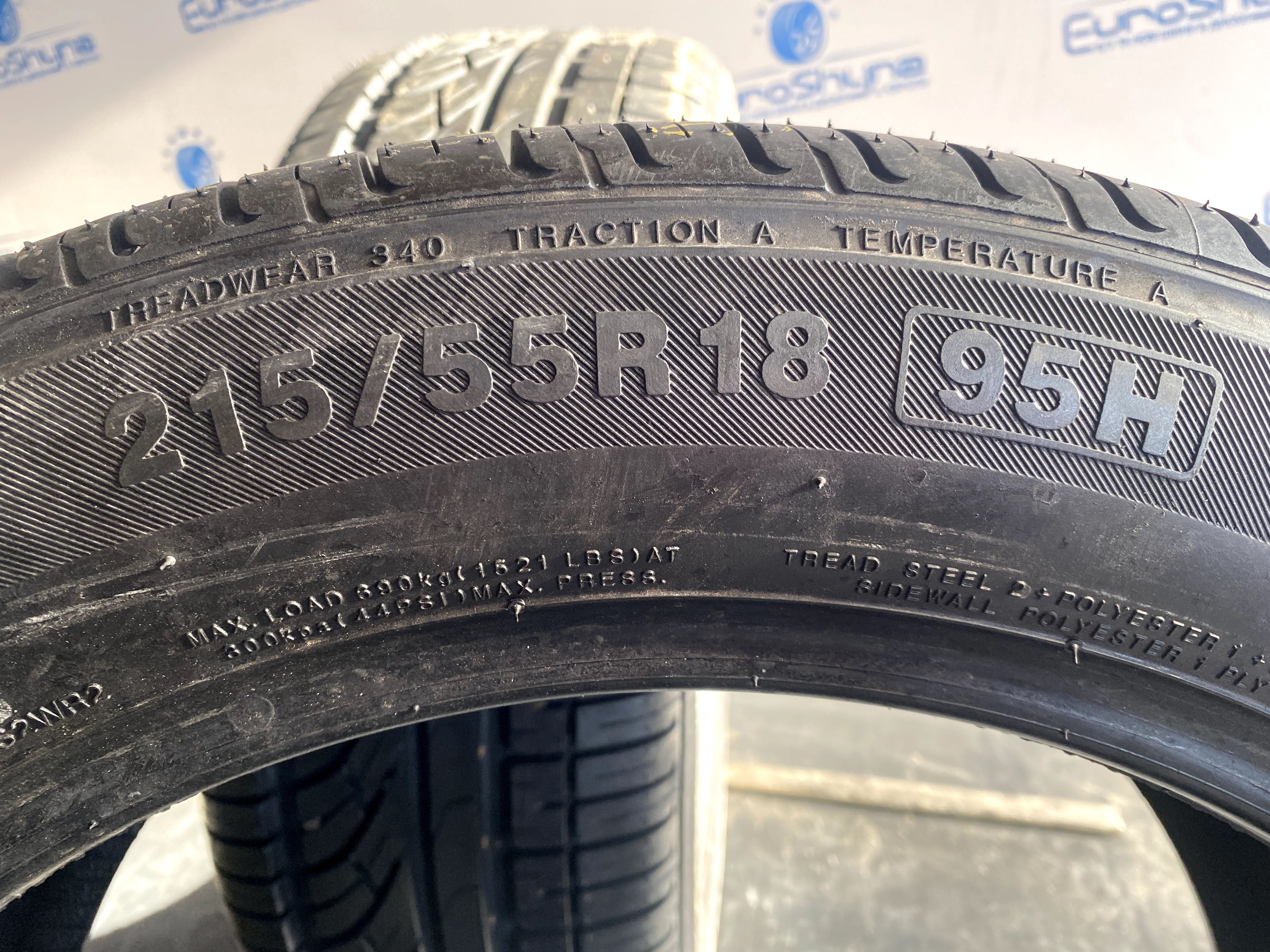 Літні шини 215 55 R18 95H Kumho Ecsta kh11