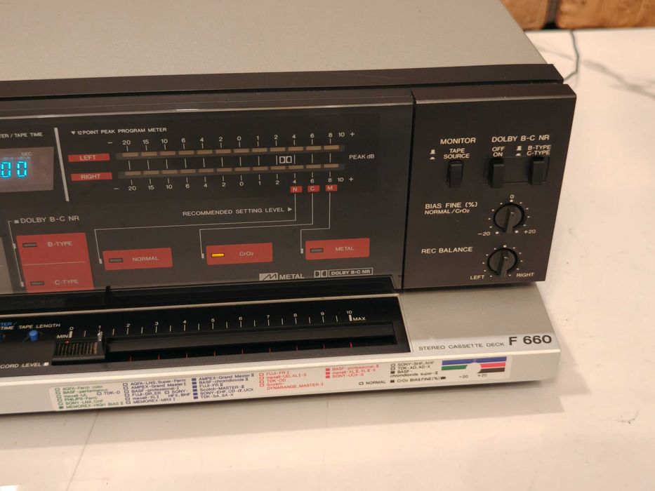AIWA F660 ! Rzadki deck VINTAGE ! Do serwisu