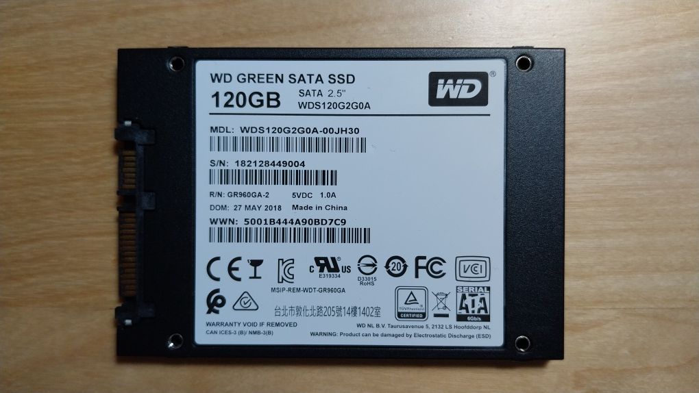 SSD Sata 2.5 120 Gb