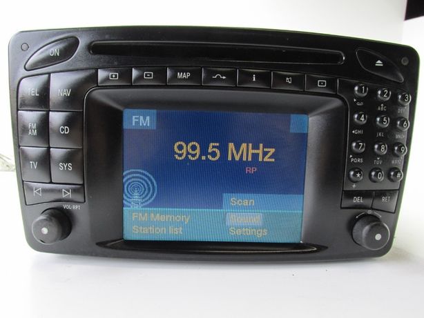 Radio cd radioodtwarzacz mercedes w203