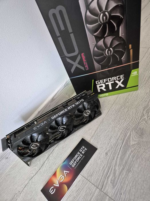 ігрова відеокарта RTX3070 EVGA XC3 ULTRA в ідеалі. TRADE-IN
