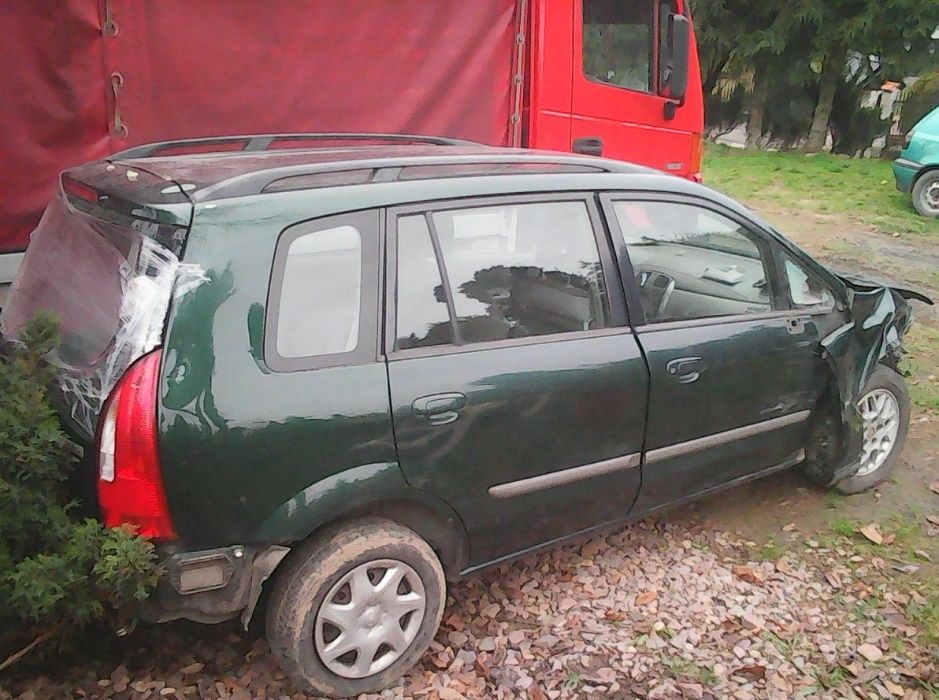 MAZDA PREMACY 2.0 DitD 2000r Drzwi Przednie Lewe w Kolor 18J CA5 Zielo