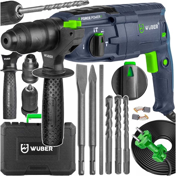 [NOWA] MŁOTOWIERTARKA Udarowa 2500W SDS+ 3 Tryby pracy | Gwarancja