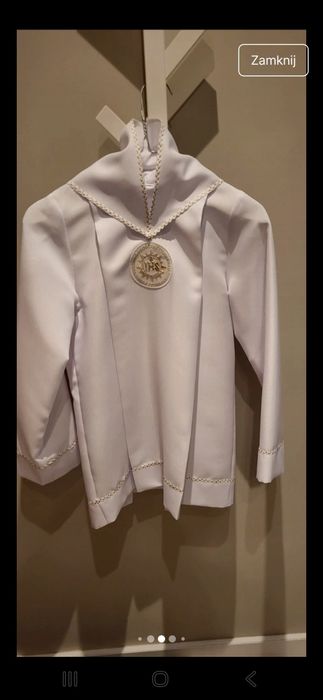 strój komunijny dla chłopca