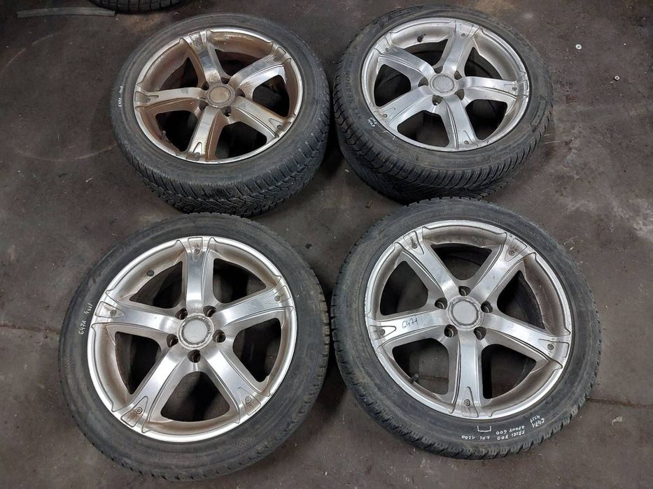 FELGI ALUMINIOWE 4 SZT 5x112 7Jx17 ET35 FI57,1