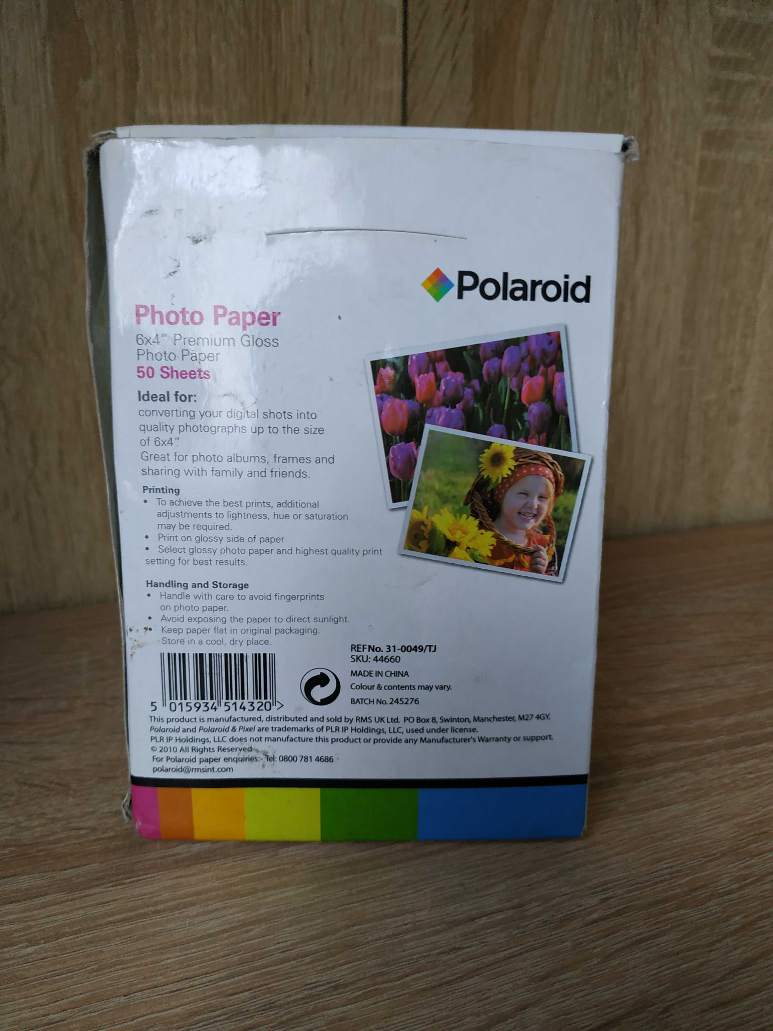 Polaroid papier fotograficzny błyszczący Premium 50szt 6x4" A6