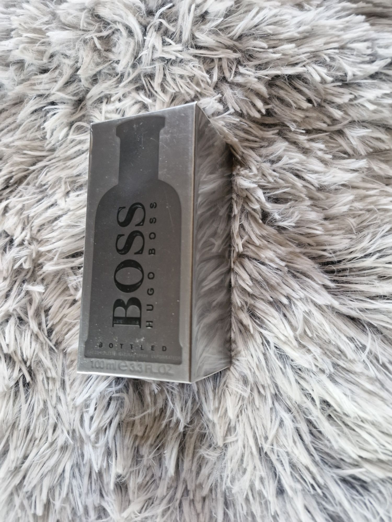 Nowe zafoliowane męskie perfumy bo ss szary