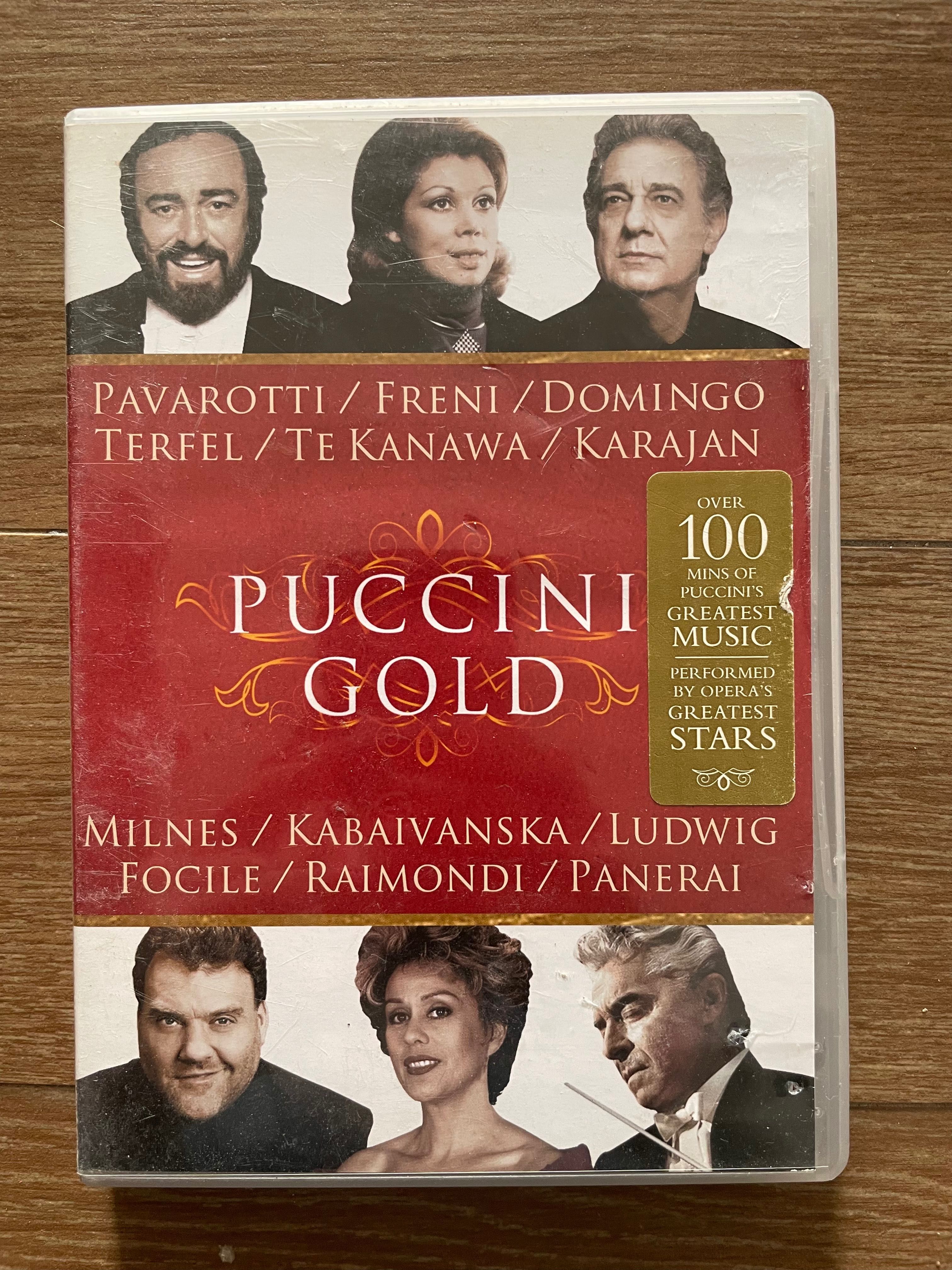 DVD Puccini Gold (portes grátis)
