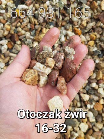 otoczak 16/32 żwir płukany kamień ozdobny ogrodowy granit bazalt kora