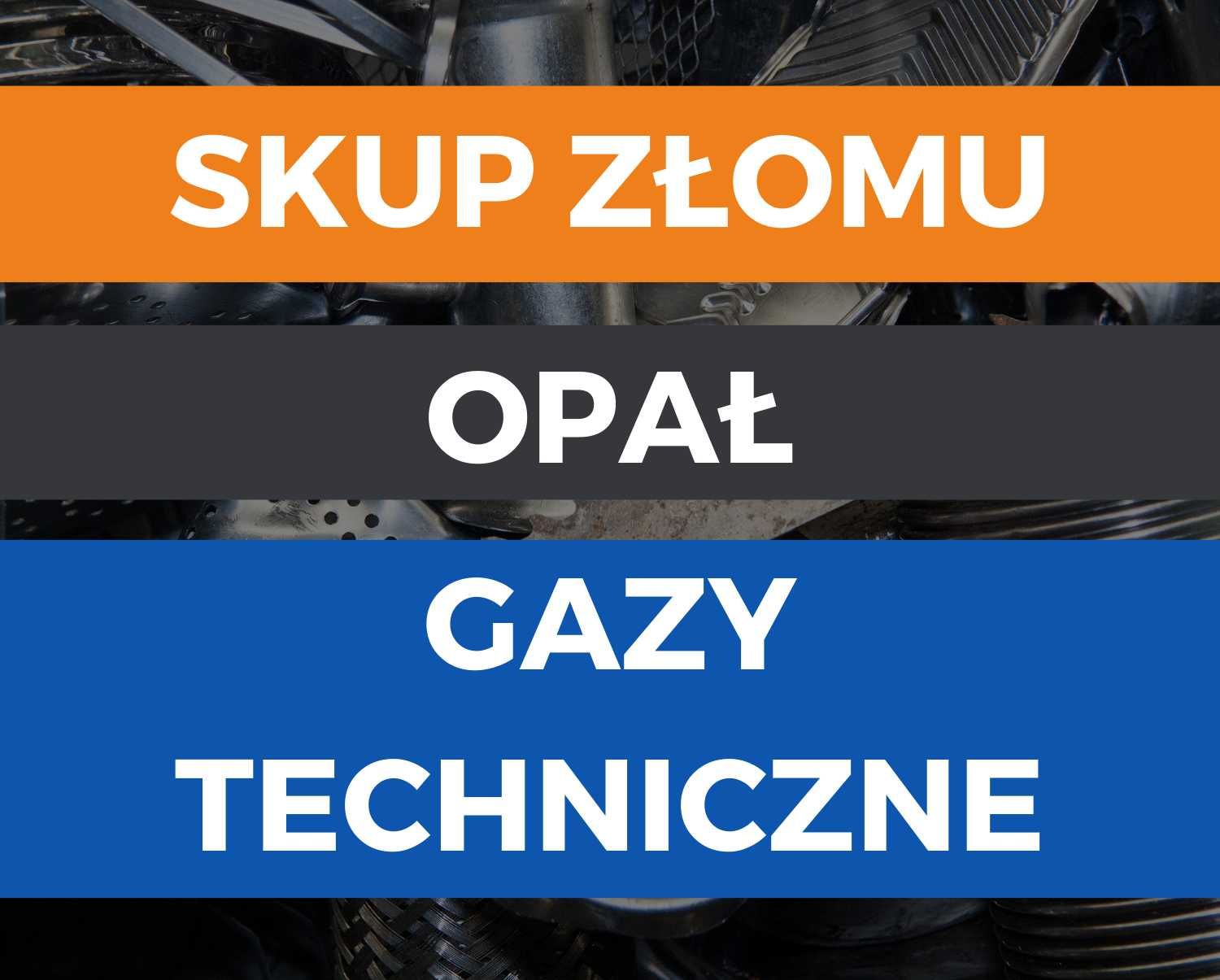 Skup Złomu - Kabli - Makulatury - Gazy Techniczne - Pellet - Brykiet