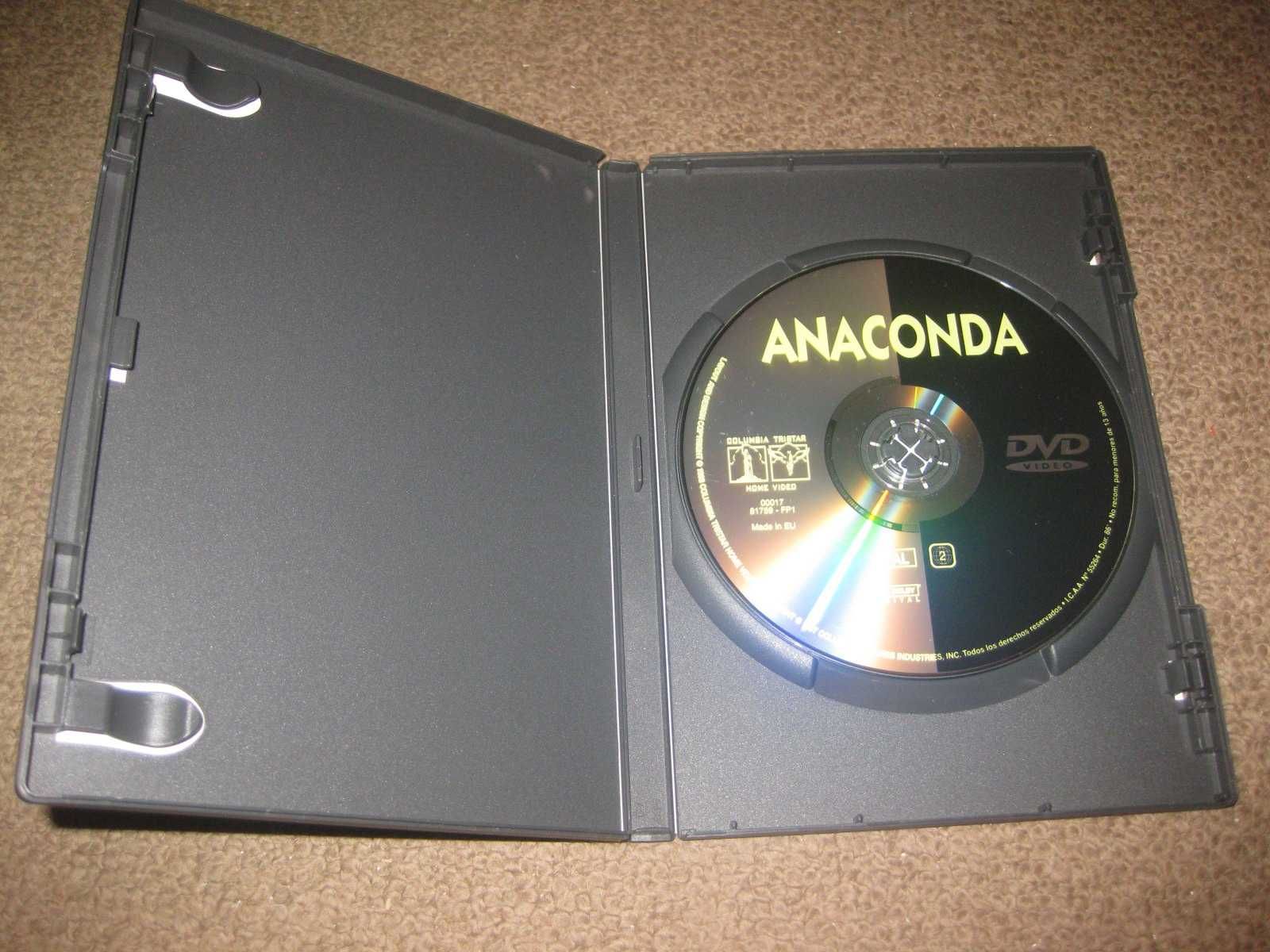 DVD "Anaconda" com Jennifer Lopez/Raro!