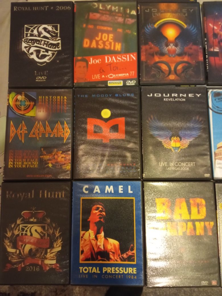 Рок группы на Dvd.только хиты.