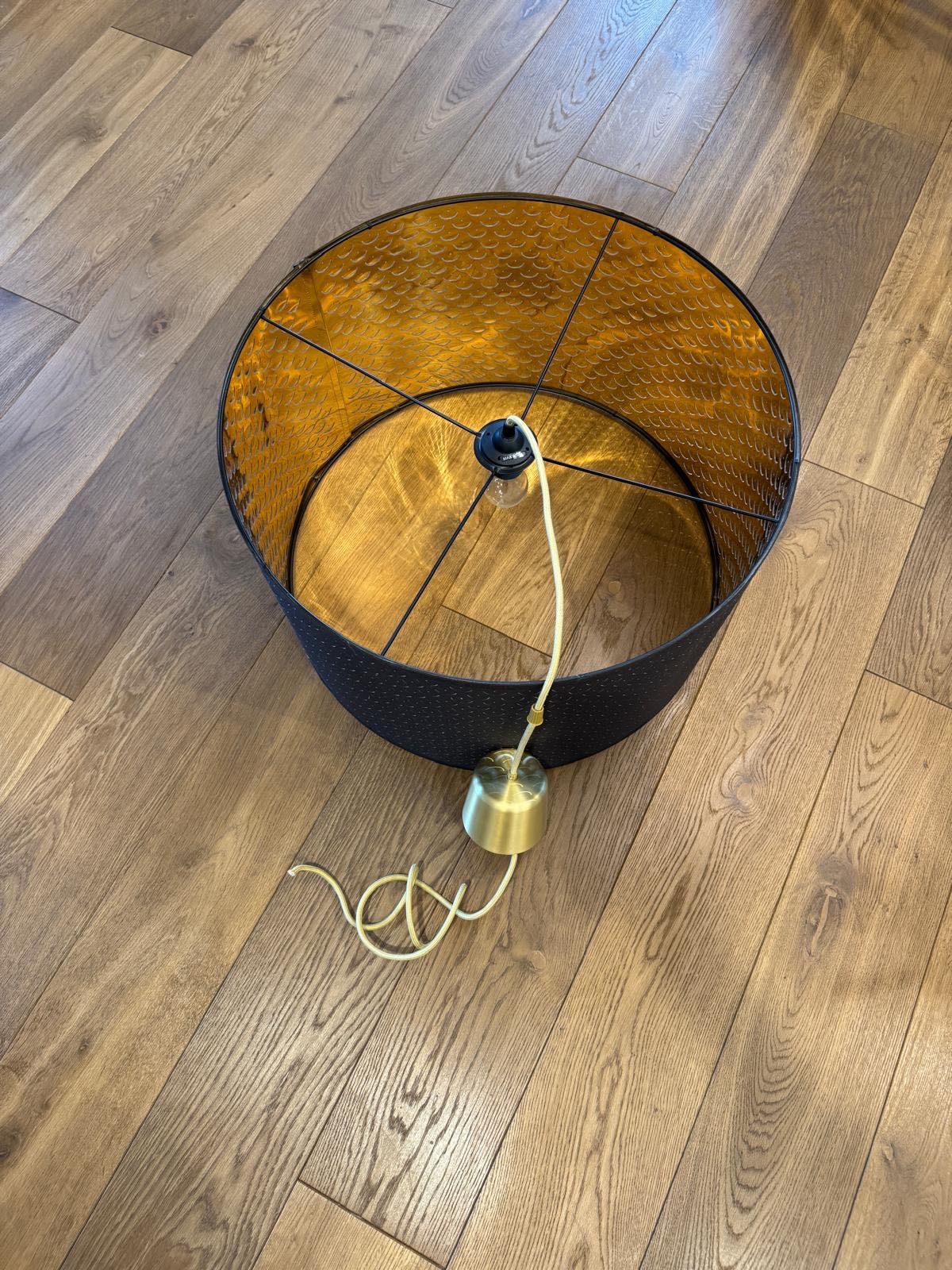 Lampa klosz ikea nymo