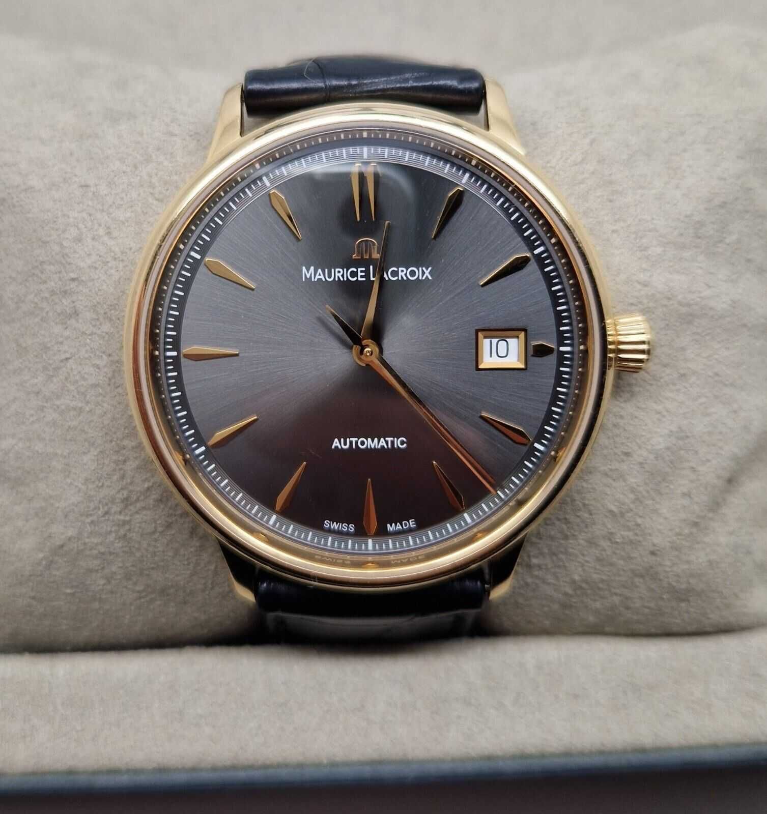 Maurice Lacroix Les Classiques Date Automatyczny gold 18K złoto 750