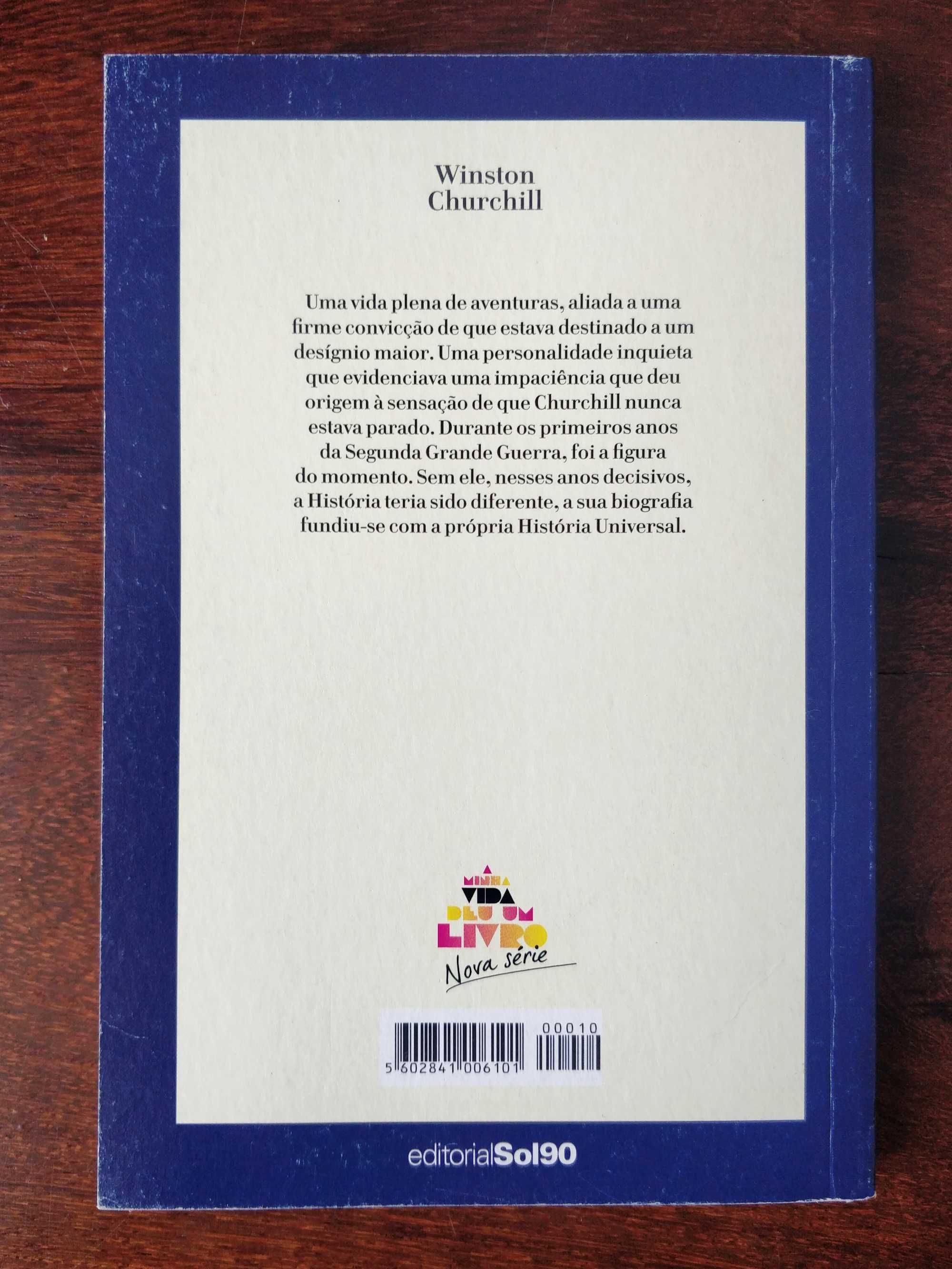 Livro de biografia de Winston Churchill [portes grátis]