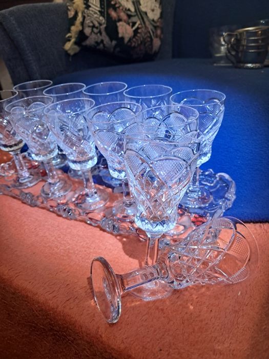 Хрустальные Рюмки, фужеры,стопки. Спецовница,Кофейный набор из прошлог