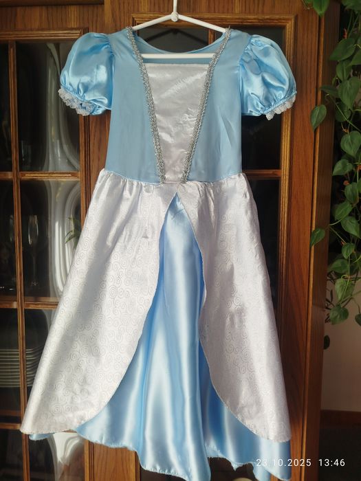 Sukienka księżniczki Elza, bal przebierańców, karnawał