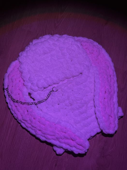 БАЛАКЛАВА зайчик,вьязана з цепочками |найнижча ціна!