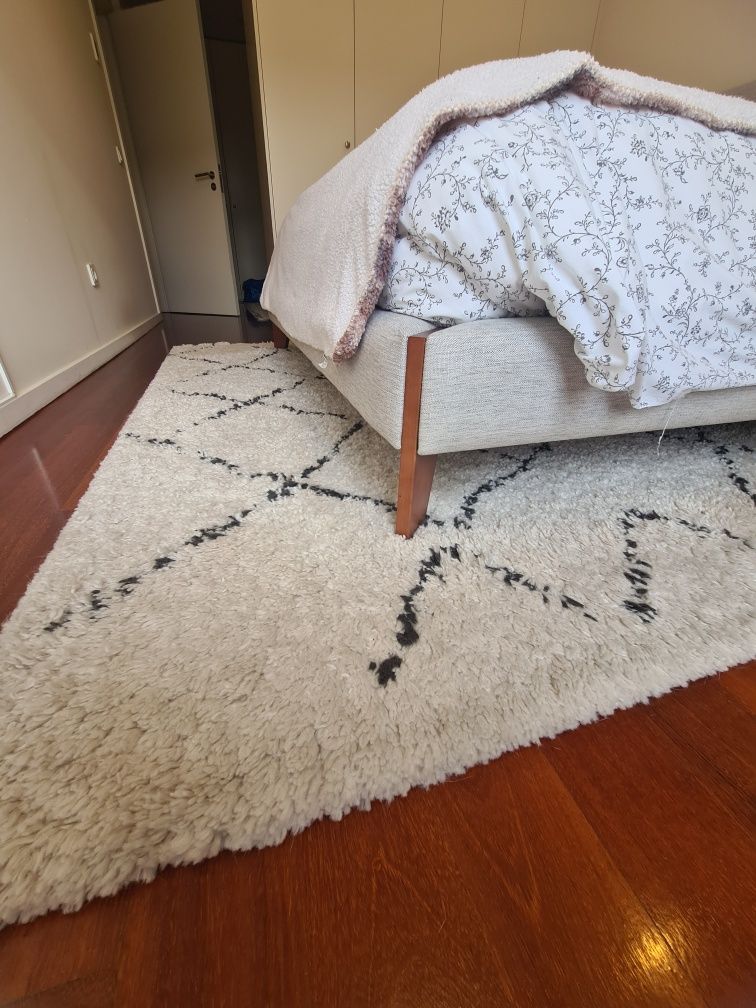 Tapete Shaggy creme 230x160cm