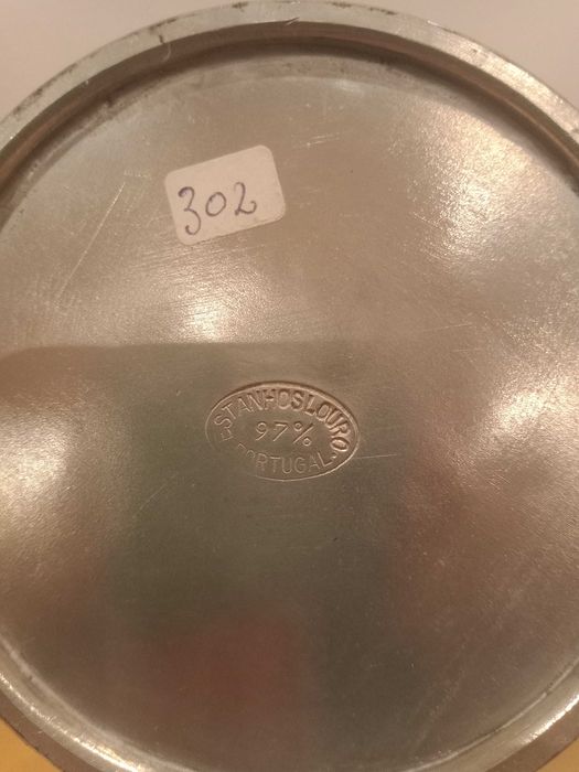 Jarra em Estanho puro - Decorativa