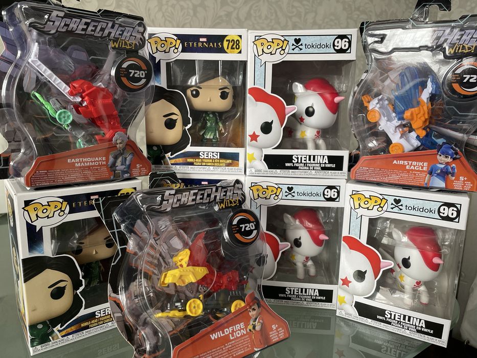 Фигурки Funko Pop Машинки-трансформеры Screeshers Wild! Дикі Скричери