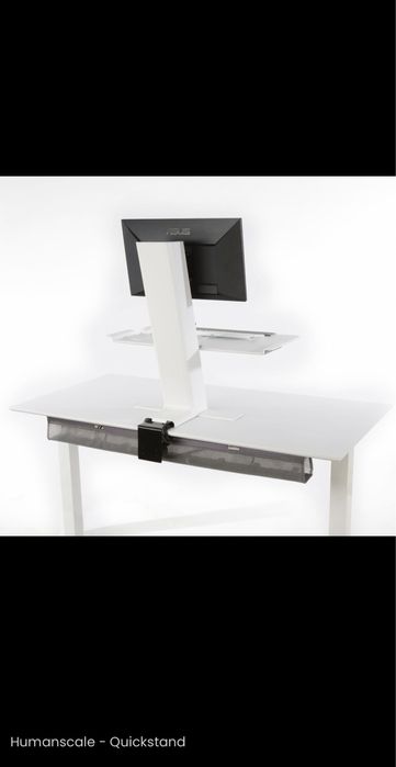 REGULOWANE biurko stanowisko do pracy/nauki STOJĄCA/SIEDZA QuickStand