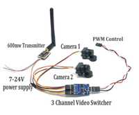 Перемикач відеосигналу Switcher для FPV