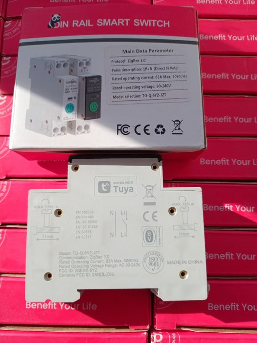 ZigBee Автомат Автоматический выключатель  Реле SY-2 последняя версия.