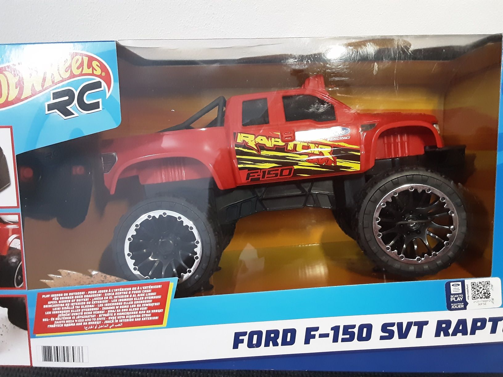 Оригінал Радіокерована машинка hot wheels форд ford f-150 хот вілс