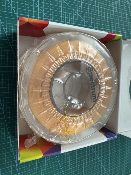 Filament PET 1,75mm Transparent Yellow