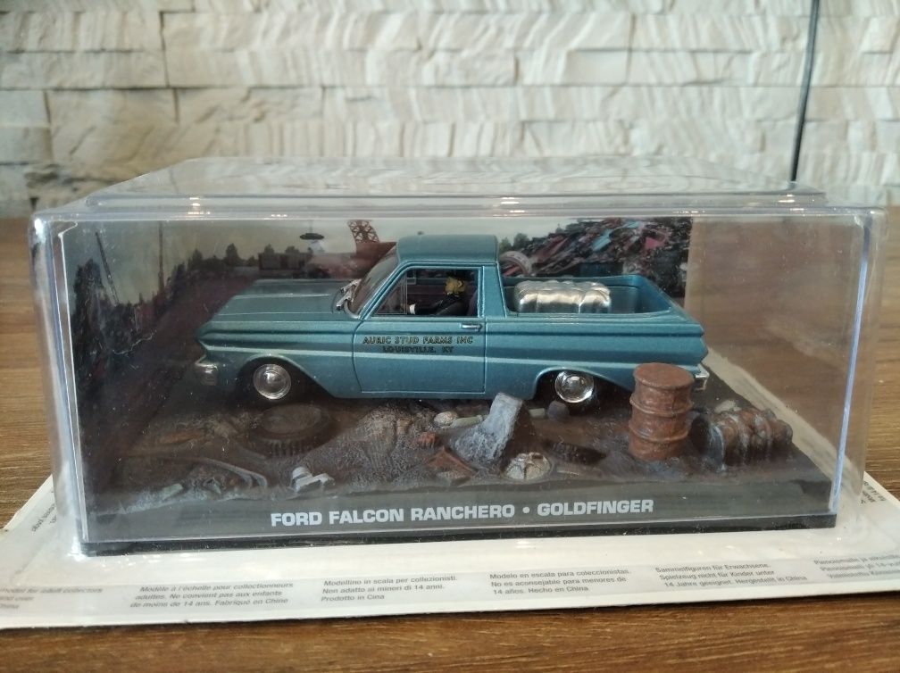 1:43 Ford Falcon  Bond 007 Goldfinger Model