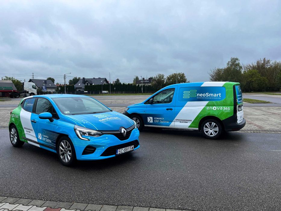 Oklejanie pojazdów | Zmiana koloru auta | Reklama na pojazdach