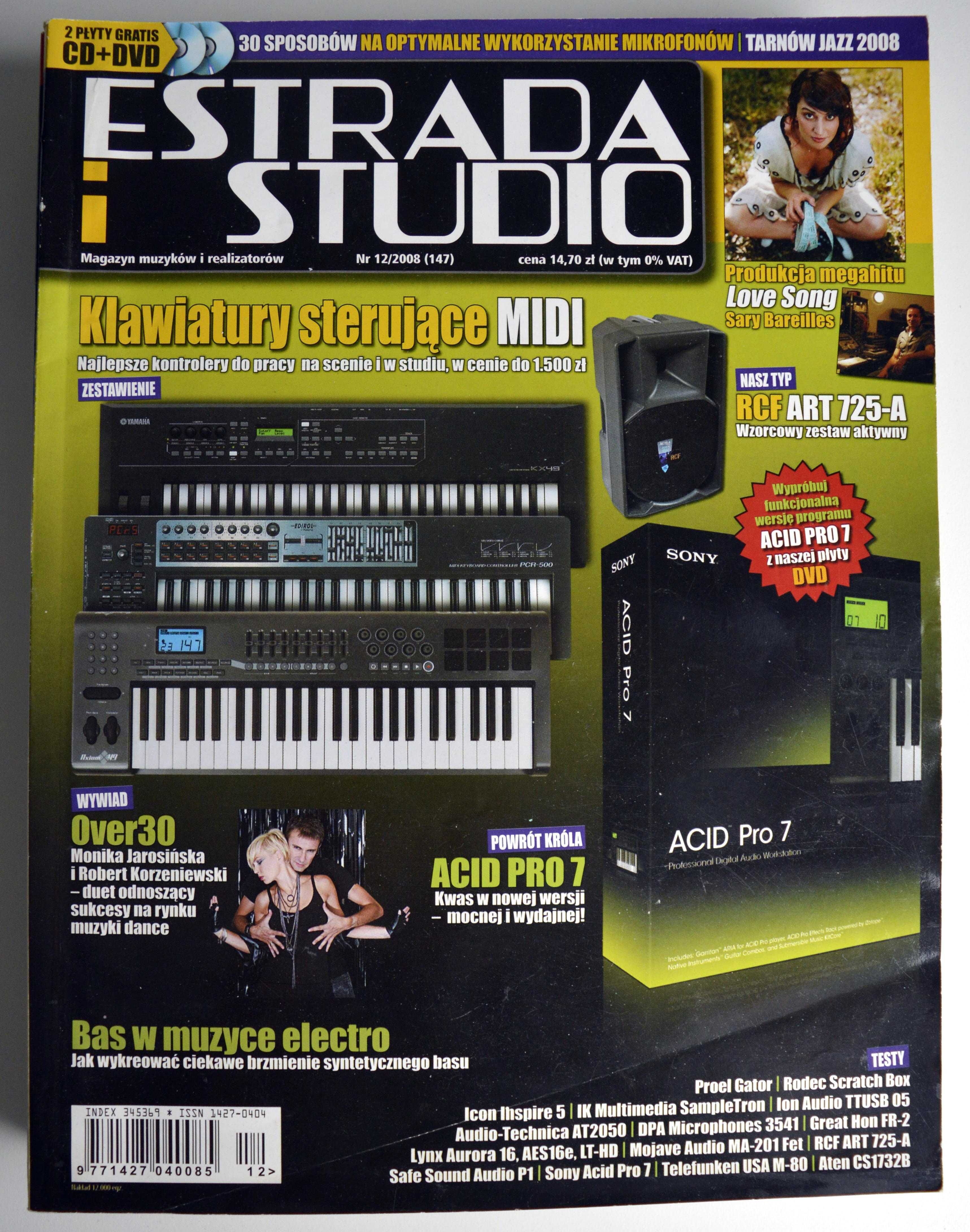Estrada i studio - zestaw 3 numerów czasopisma