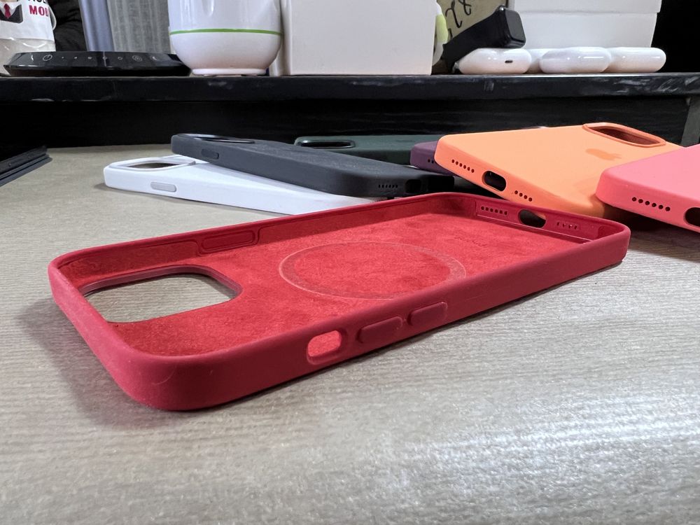 Чехол на iPhone 12 Pro Max MagSafe, silicon case