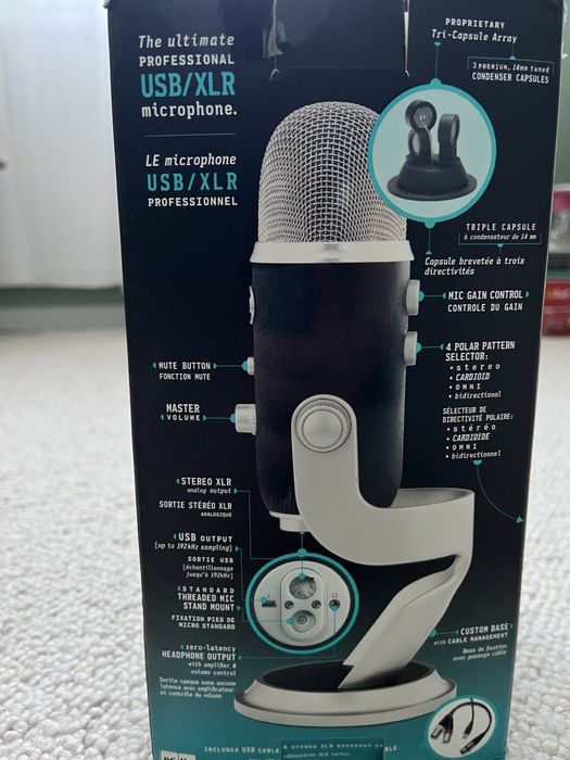Mikrofon Blue yeti pro