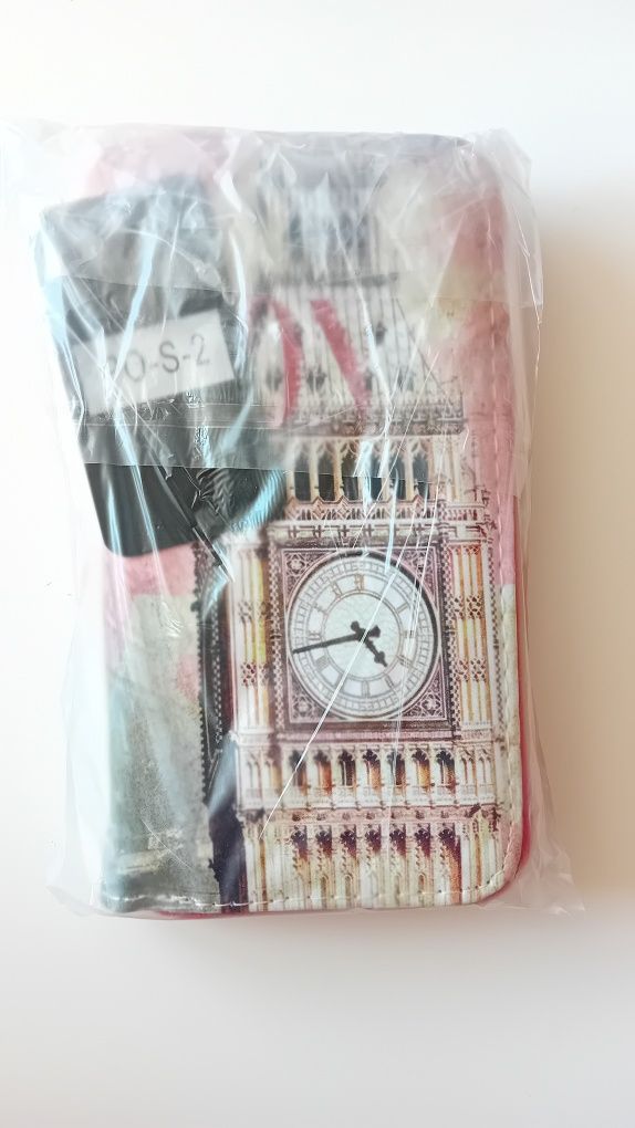 Nowy! Multikolorowy portfel Big Ben London