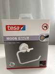 Tesa Moon Bialy uchwyt na papier toaletowy