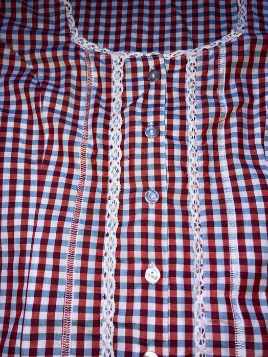 Koszula Folk, Vintage roz. 38