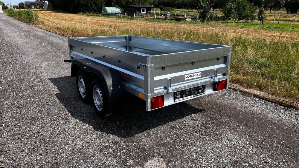Neptun Przyczepa Neptun N7-253 2rt 253x129x40 2 osiowa solidna dostawa pod dom  Przyczepa Neptun N7-253 2rt 253x129x40 2 osiowa solidna dostawa MOTOMU