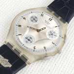 Swatch Chrono Skin Flatzone Solid Zegarek Swiss Made